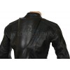 RTX Full Black Supersport Leather Motorbike Biker Jacket